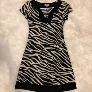 Adorable animal print mini dress